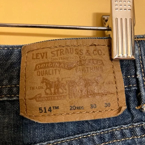 Preloved Levi’s 514 Slim Straight Shorts B30 - Picture 10 of 16